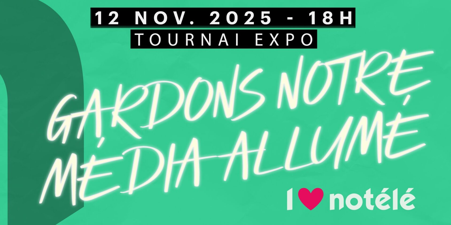 « Gardons notre média allumé »
